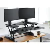 VariDesk ProPlus Manual Standing Desk Riser, 36"W x 41-3/4 "D, Black