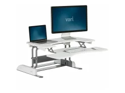 VariDesk Pro Plus 36 White Manual Standing Desk Riser, 17-1/2