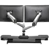 Vari Dual-Monitor Arm 360, Gray