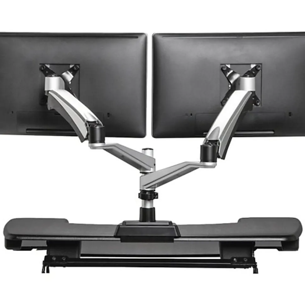 Vari Dual-Monitor Arm 360, Gray