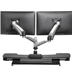 Vari Dual-Monitor Arm 360, Gray