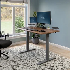 VARI Electric Standing Desk With ComfortEdge, 48