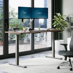 VARI Electric Standing Desk With ComfortEdge, 72