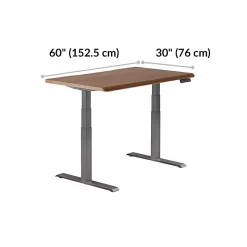 VARI Electric Standing Desk With ComfortEdge, 60