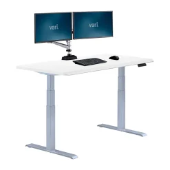 VARI Electric Standing Desk With ComfortEdge, 60