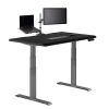 VARI Electric Standing Desk With ComfortEdge, 48"W, Black