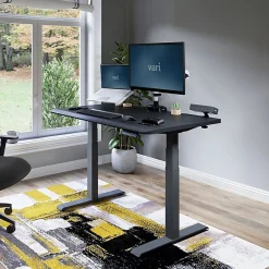 VARI Electric Standing Desk With ComfortEdge, 48