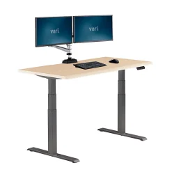 VARI Electric Standing Desk With ComfortEdge, 48