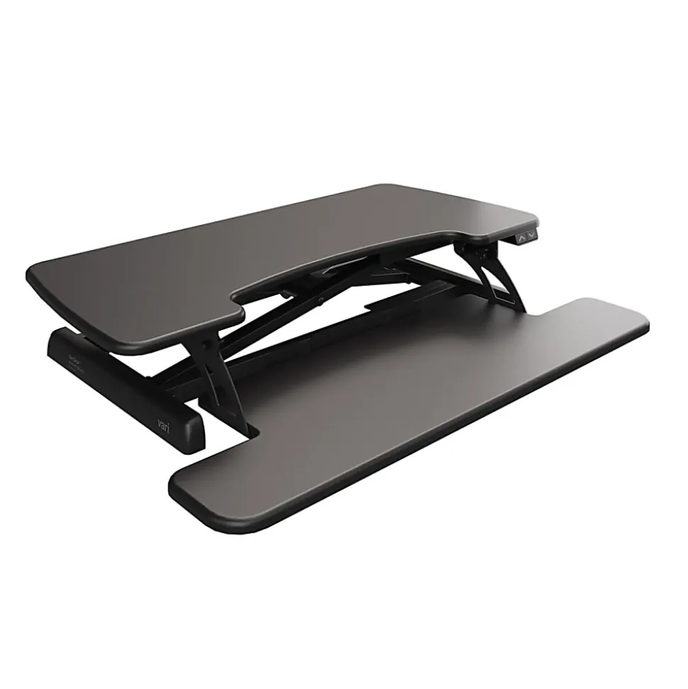 VARI VARIDESK ProPlus 36 Electric Standing Desk Converter, 6" to 19-3/4"H x 36" x 24-3/4", Black