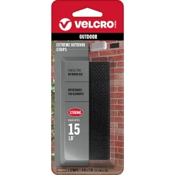 VELCRO® Brand Extreme Outdoor Sticky Back Strips, 4