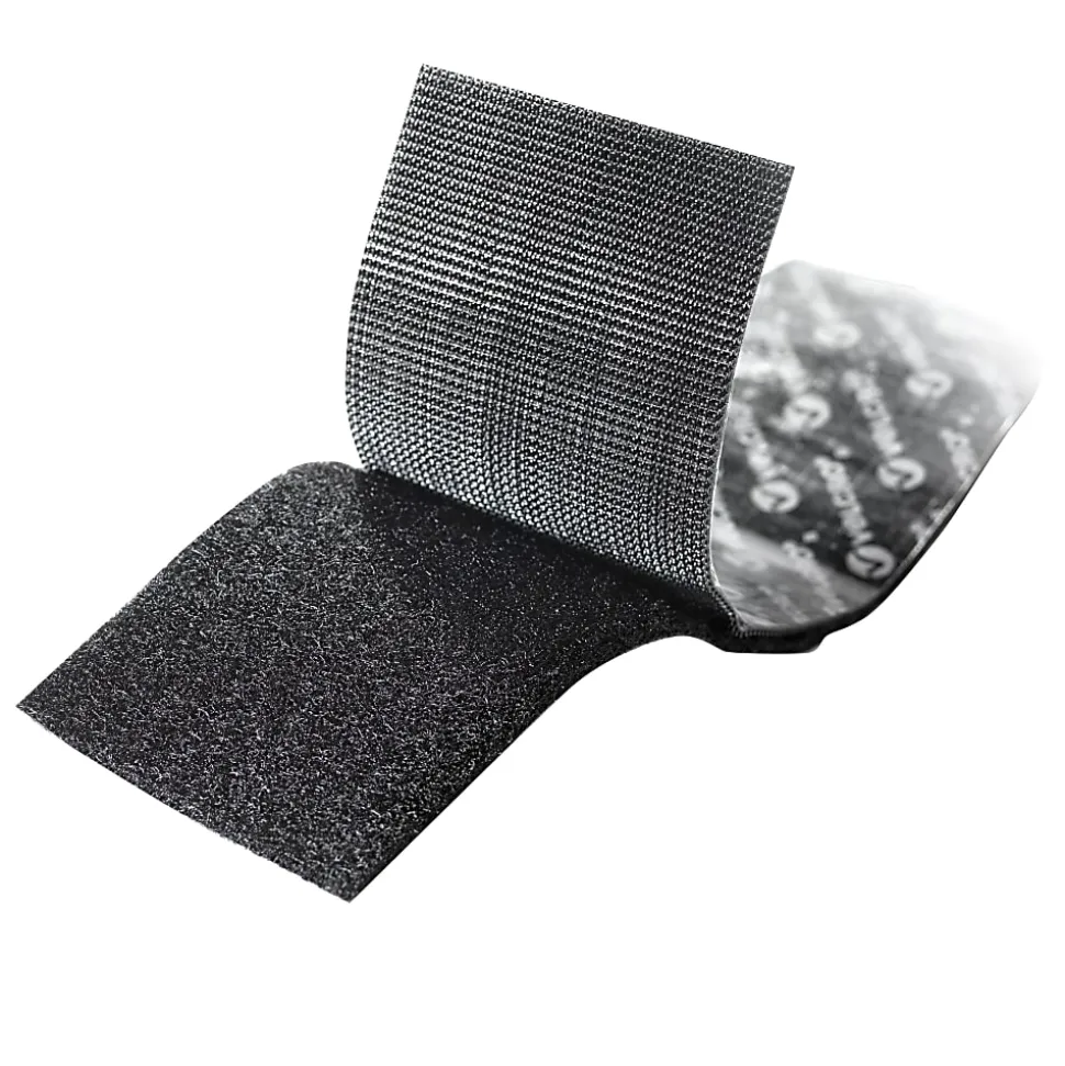 VELCRO® Brand Industrial Strength Velcro Self Stick Tape, 2" x 15', Black