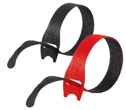 VELCRO® Brand ONE-WRAP® Thin Ties, 8" x 1/2", Assorted Colors, Pack Of 100 Ties