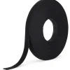 VELCRO® Brand One-Wrap Tie Bulk Roll, 0.75" x 75', Black