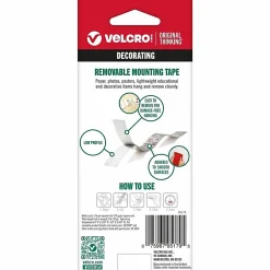 VELCRO® Brand Removable Mounting Tape, 0.75