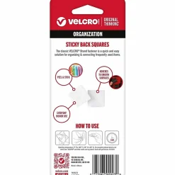 VELCRO® Brand Sticky Back Fastener Squares, 7/8