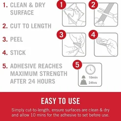 VELCRO® Brand Sticky-Back Fasteners, Removable Adhesive, 0.63