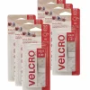 VELCRO® Brand Sticky Back™ Tape, 3/4" x 18", White, Pack Of 6