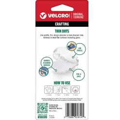 VELCRO® Brand Thin Sticky Back Fasteners, 5/16