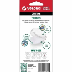 VELCRO® Brand Thin Sticky Back Fasteners, 5/16