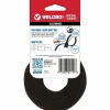 VELCRO® Brand VELCRO Brand Reusable Self-Gripping Cable Ties - Tie - Black - 25 Pack