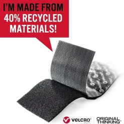 VELCRO® Eco Collection Adhesive Backed Tape - 8 ft Length x 1.88