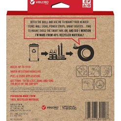 VELCRO® Eco Collection Adhesive Backed Tape - 8 ft Length x 1.88