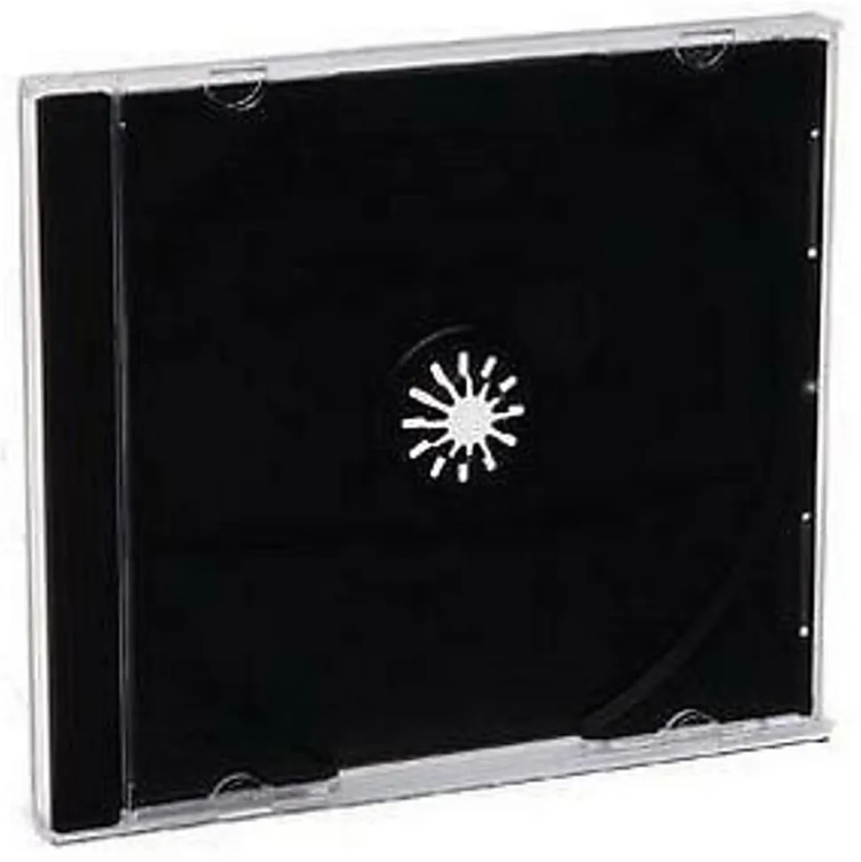Verbatim 94867 CD and DVD Standard Jewel Cases 200 PK