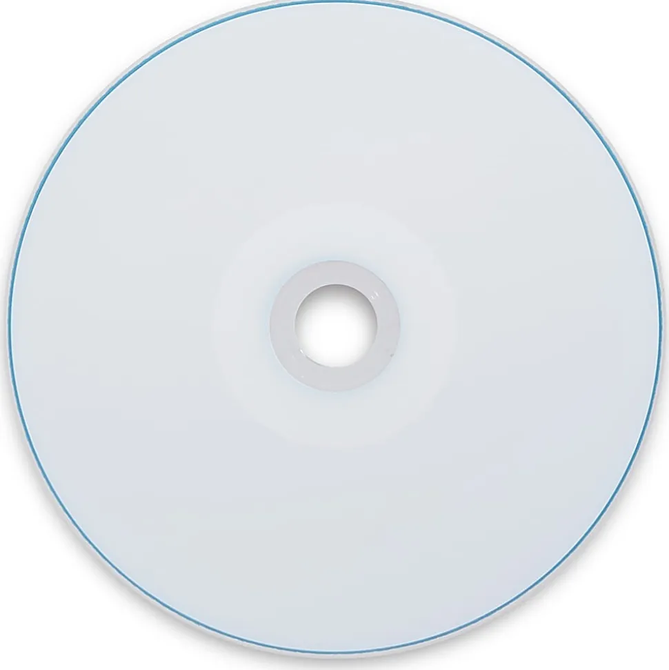 Verbatim CD-R 700MB 52X White Thermal Printable, Hub Printable - 100pk Spindle - 700MB - 100 Pack