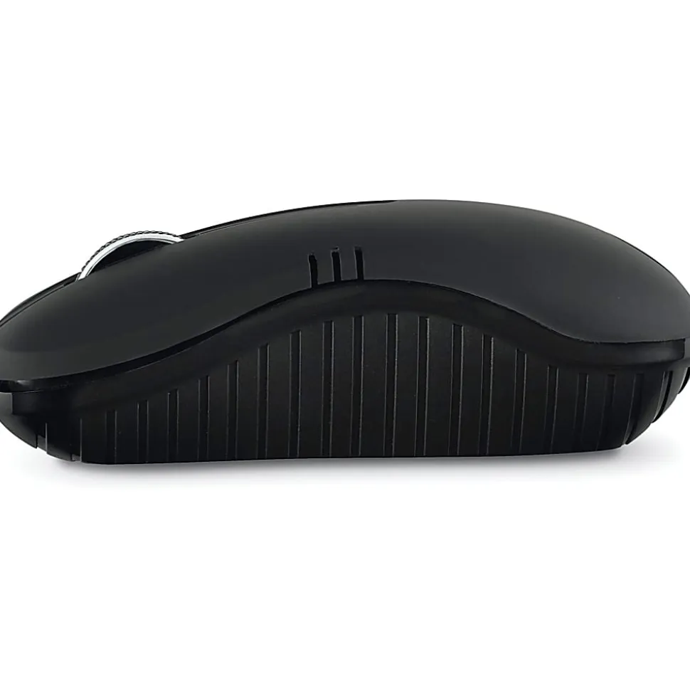 Verbatim® Commuter Series USB Type-A Wireless Notebook Optical Mouse, Matte Black, 99765