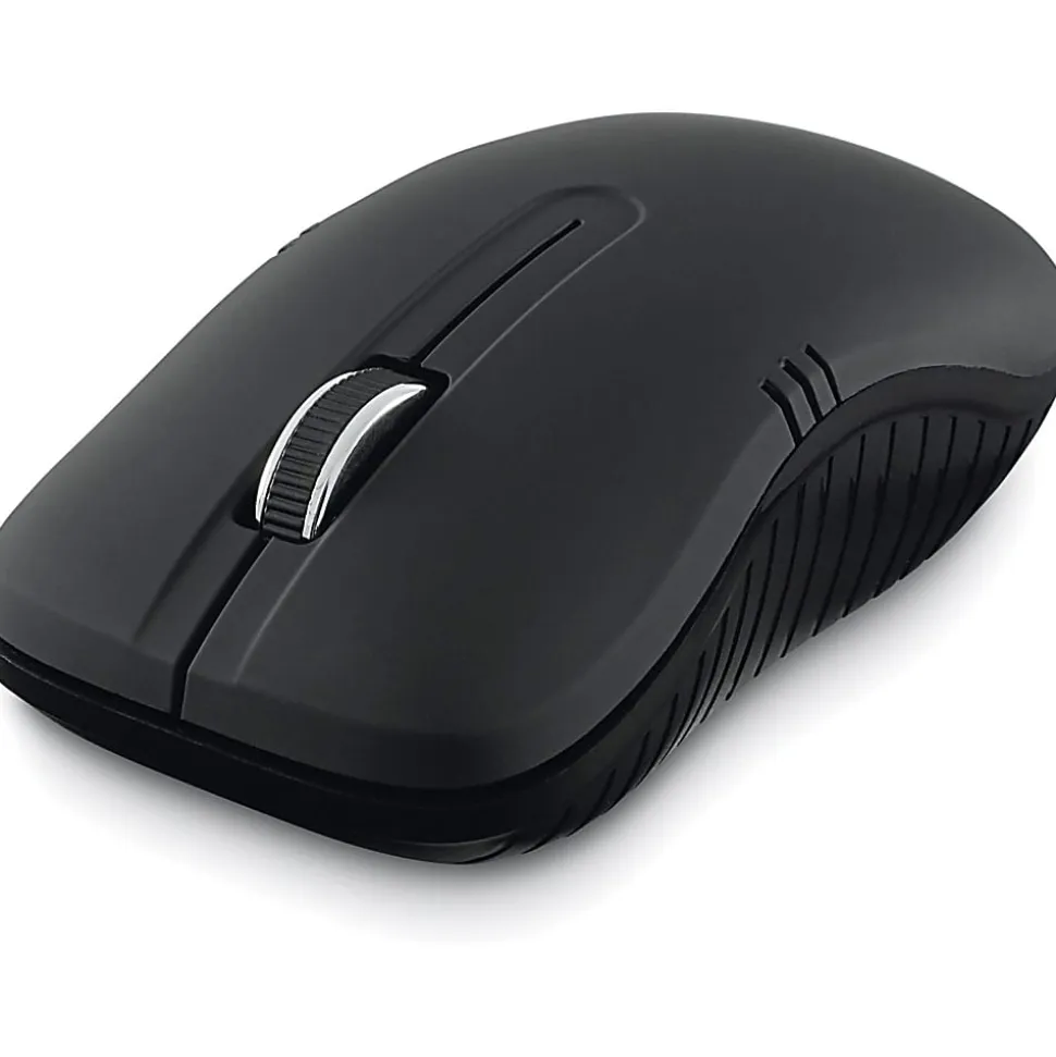 Verbatim® Commuter Series USB Type-A Wireless Notebook Optical Mouse, Matte Black, 99765
