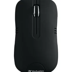 Verbatim® Commuter Series USB Type-A Wireless Notebook Optical Mouse, Matte Black, 99765