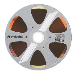 Verbatim® Digital Movie® DVD-R Bulk Box, Pack Of 10