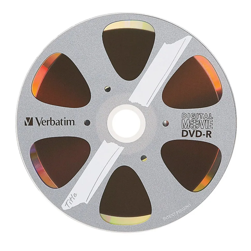 Verbatim® Digital Movie® DVD-R Bulk Box, Pack Of 10