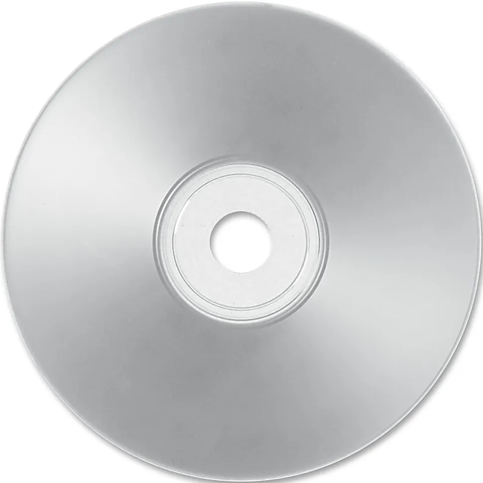 Verbatim® Inkjet-Printable CD-R Disc Spindle, Silver, Pack Of 100