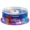 Verbatim® Life Series DVD+R Spindle, Vibrant Color, Pack Of 25