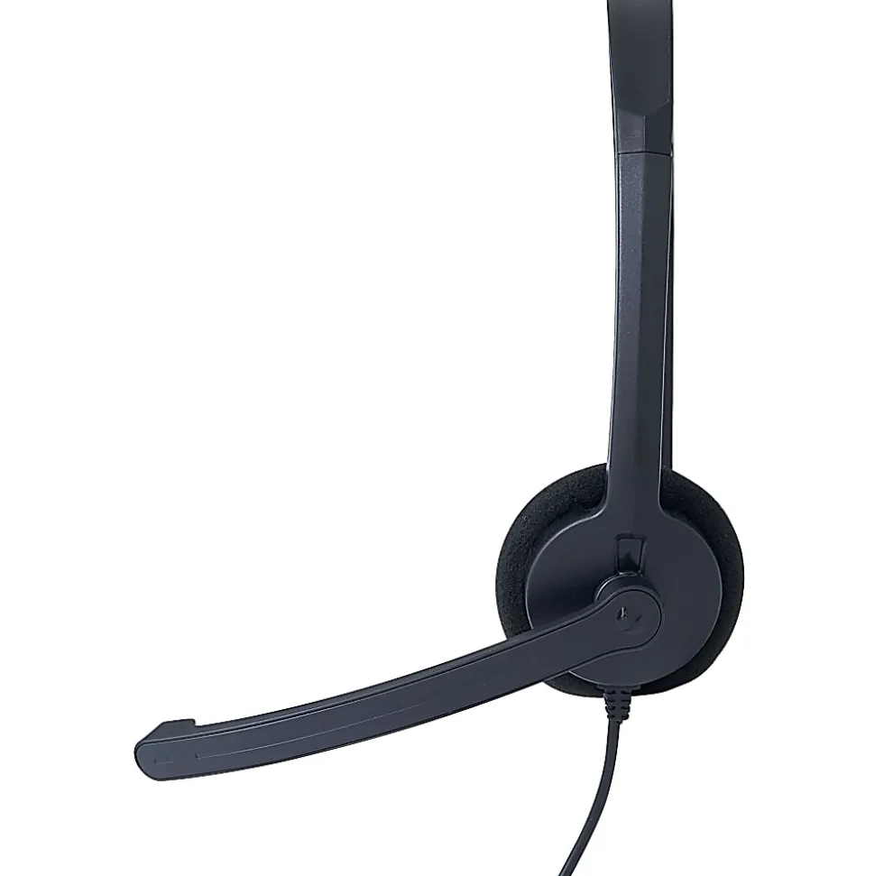Verbatim Mono Headset with Microphone and In-Line Remote - Mono - Mini-phone (3.5mm) - Wired - 32 Ohm - 70722