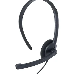 Verbatim Mono Headset with Microphone and In-Line Remote - Mono - Mini-phone (3.5mm) - Wired - 32 Ohm - 70722