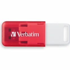 Verbatim® SeaGlass USB 2.0 Flash Drives, 64GB, Assorted Colors, Pack Of 2