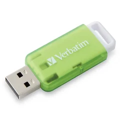 Verbatim® SeaGlass USB 2.0 Flash Drives, 32GB, Assorted Colors, Pack Of 3