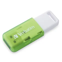 Verbatim® SeaGlass USB 2.0 Flash Drives, 32GB, Assorted Colors, Pack Of 3