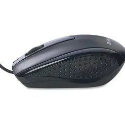 Verbatim® Slimline Corded USB Keyboard & Mouse Combo, Black