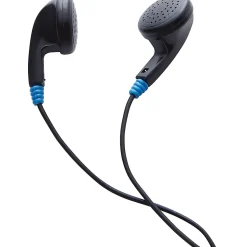 Verbatim Stereo Earphones - Stereo - Black - Mini-phone - Wired - Earbud - Binaural