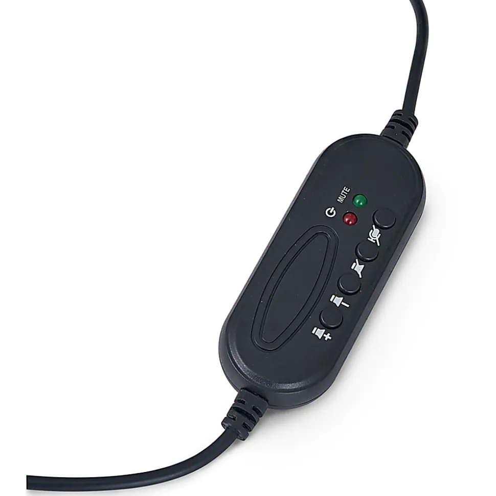 Verbatim Stereo Headset with Microphone and In-Line Remote - Stereo - USB Type A - Wired - 32 Ohm - 20 Hz to 20 kHz - 70723