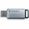 Verbatim Store 'n' Go Secure Pro 64GB USB 3.0 Flash Drive, Silver