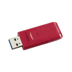 Verbatim® 70897 Store 'n' Go® USB-A Flash Drives, 32GB, Assorted Colors, Pack Of 5 Flash Drives