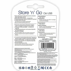 Verbatim Store 'n' Go USB Flash Drives - 16 GB - USB 2.0 - Red - Lifetime Warranty - 4 / Carton