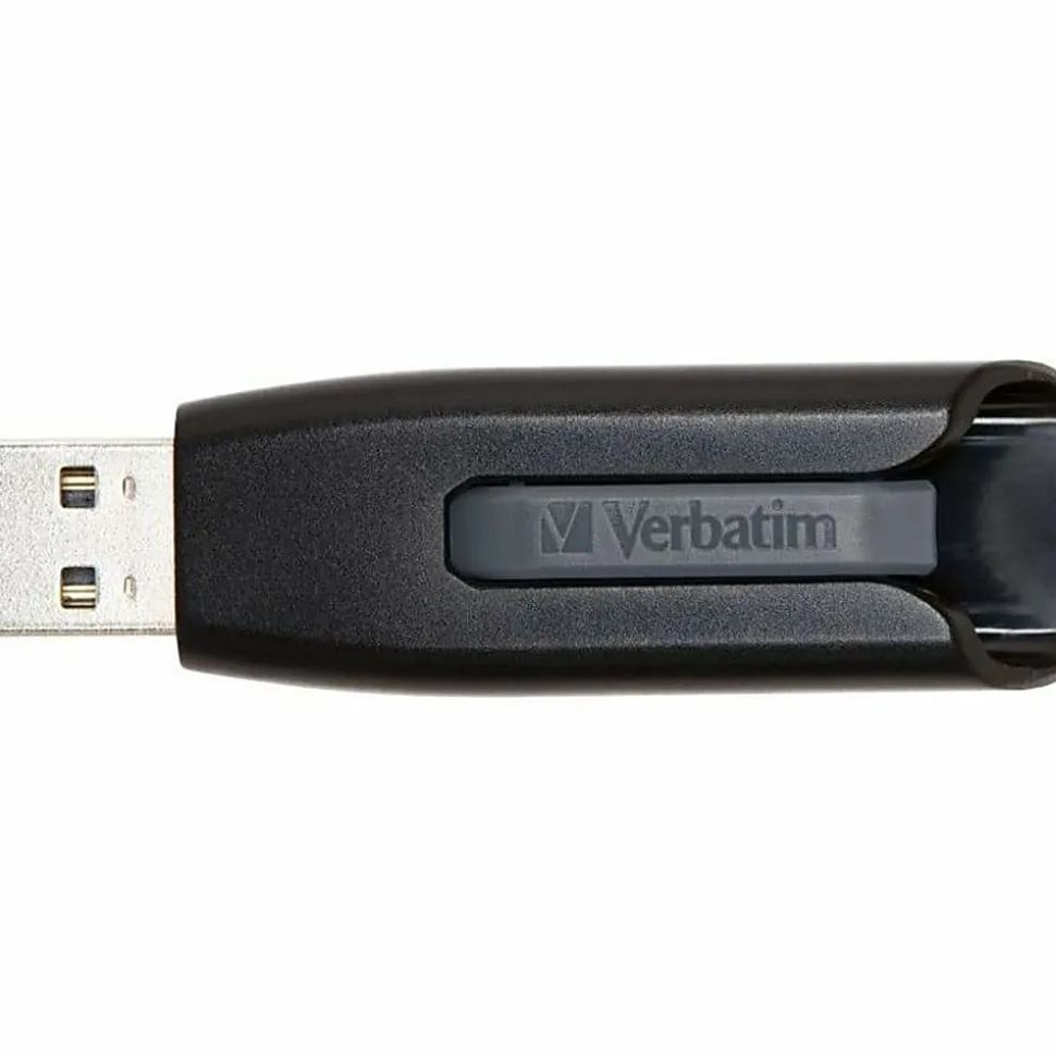 Verbatim® Store 'n' Go™ V3 USB 3.0 Flash Drive, 256GB, Gray