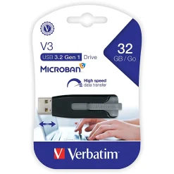 Verbatim Store'n'Go V3 USB 3.0 Gen 1 32GB, Gray