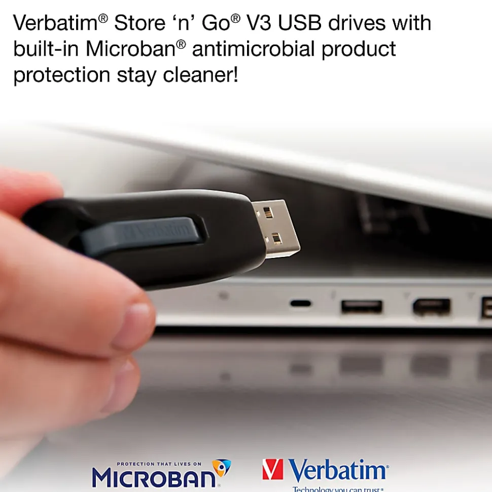 Verbatim Store'n'Go V3 USB 3.0 Gen 1 32GB, Gray