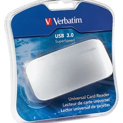 Verbatim Universal Card Reader, USB 3.0 - Silver